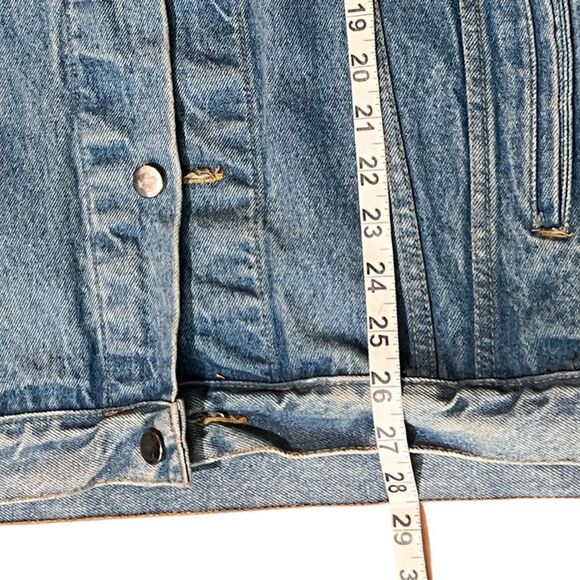 Vintage Blitzz Studio Hanna Barbera Flinstones Men’s Denim Jean Jacket size XL - Picture 12 of 12